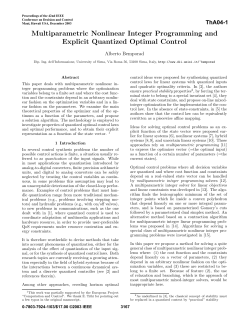 Multiparametric Nonlinear Integer Programming and Explicit