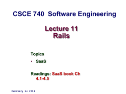 Lec11-Rails - cse.sc.edu