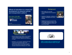 Effects of relocation to a mixed-use development on physical activity