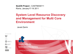 SOOS: Resource Discovery and Modelling in