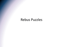 Rebus Puzzles - The Poor Trainer