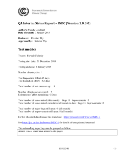 QA_Status_Report_INDC_Version_1.0