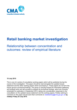 review of empirical literature