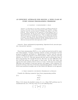 AN EFFICIENT APPROACH FOR SOLVING A WIDE CLASS OF