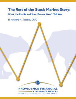 The Rest of the Stock Market Story