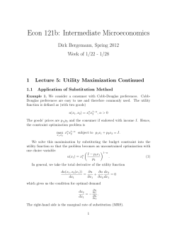 Intermediate Microeconomics