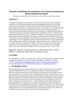 Dynamic modelling and simulation of a manual