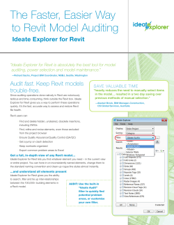 The Faster, Easier Way to Revit Model Auditing