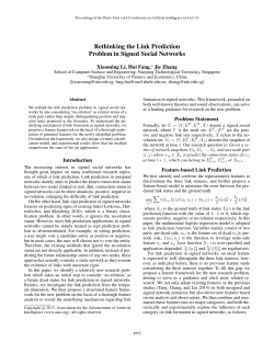 Rethinking the Link Prediction Problem in Signed Social Networks