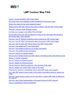 LMP Contour Map FAQ