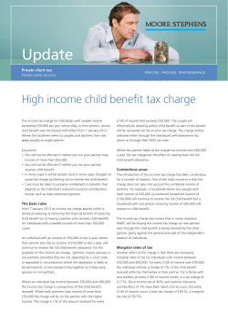 DPS23827 High income benefit tax charge.indd