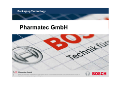 Pharmatec Pure Steam Presentation