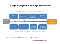 Systems Renewal Change Strategy Tool