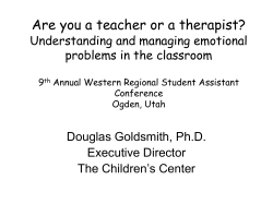 The Attachment Toolbox: Assessment Strategies and Clinical