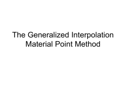 MPM Application