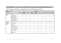 Attachment D