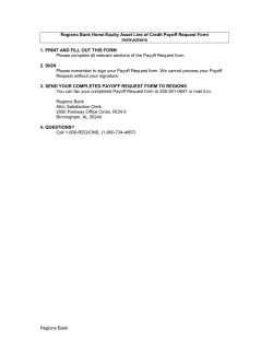 Regions Bank Regions Bank Home Equity Asset Line of Credit