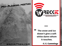 Agenda for the Mid Planning Meeting