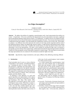 Are Edges Incomplete? - Elder Lab