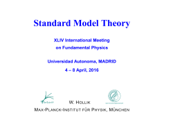 Standard Model Theory