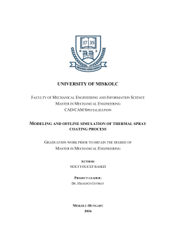 Several parameters should be fixed and analysed to perform a good