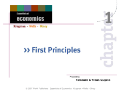 Essentials of Economics, Krugman Wells