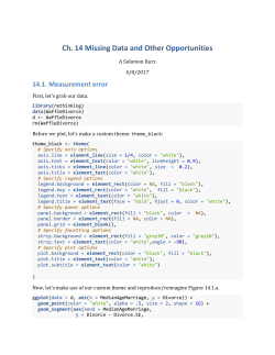 14.1. Measurement error