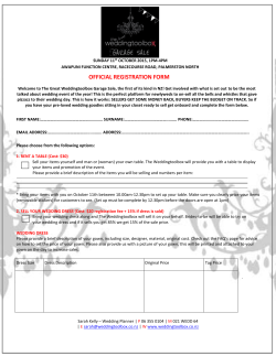 official registration form