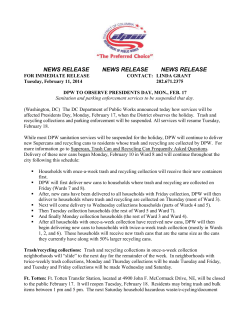 021114-DPW-to-Observe-Presidents-Day-Mon-Feb