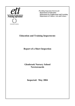 1 - Department of Education