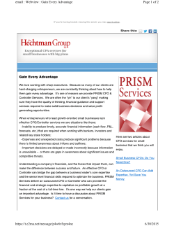 Gain Every Advantage