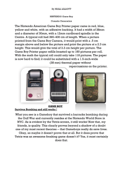 NINTENDO Game Boy - Consult.Design.Print