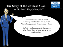 The Story of the Chinese Yuan