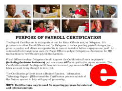 payroll redistribution certification for previous payrolls payroll
