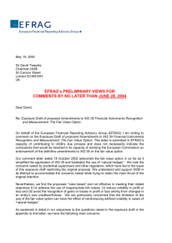 Draft Comment Letter