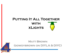 Working Together with LOR and DIY