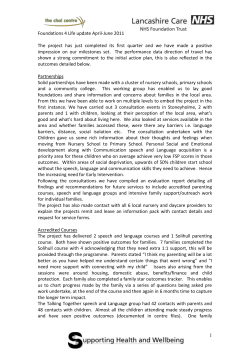 Foundation 4 Life Update April