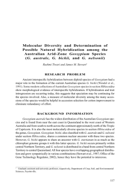 Molecular Diversity and Determination of Possible Natural