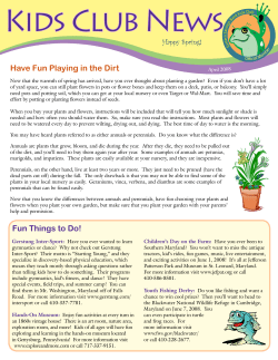 Have Fun Playing in the Dirt Fun Things to Do!