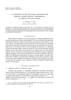 A Taxonomy of Multilateral Methods for Making International