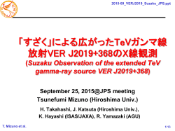 2015-09_VERJ2019_Suzaku_JPS.ppt T. Mizuno et al. PWN Spectrum