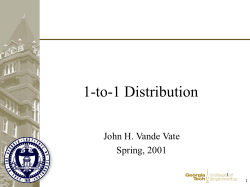The Continuous Approximation Approach