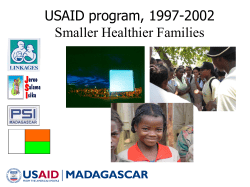 USAID Madagascar (Presentation)