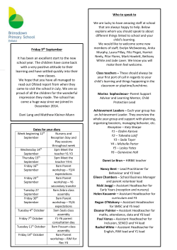 18 - Newsletter 09-09-16 - Brimsdown Primary School