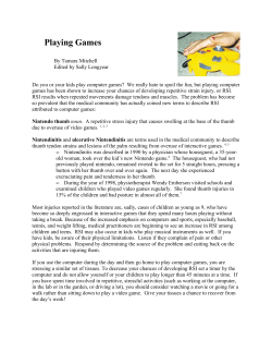 Playing Games - Working