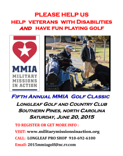 PLEASE HELP US help veterans with Disabilities and have fun
