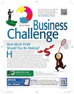 How Much Profit Should You Be Making?