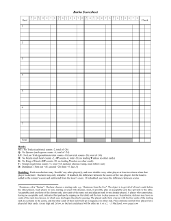 Barbu Scoresheet
