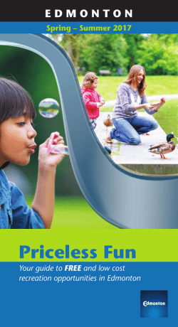 Spring-Summer 2017 Priceless Fun Guide