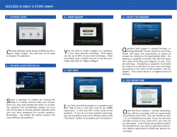 success is only 8 steps away